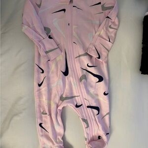 Nike Pink Baby Onesie